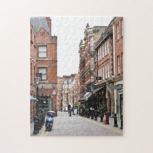 Puzzle Cobblestone Street Kensington Londres Angleterre