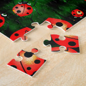 Puzzle Coccinelles grunges (Côté)