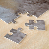 Puzzle Cochon de Guinée rouge et blanc (Côté)