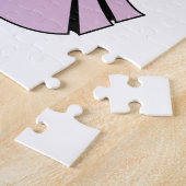 Puzzle Cochon en mariée avec robe Mariage.PNG (Côté)