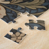 Puzzle Cochon mignon inspiré de William Morris (Côté)