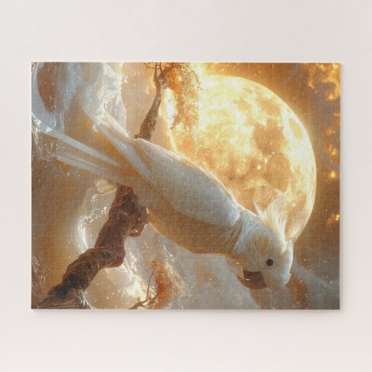 Puzzle Cockatoo Parrot Imaginaire Dreamscape (Horizontal)