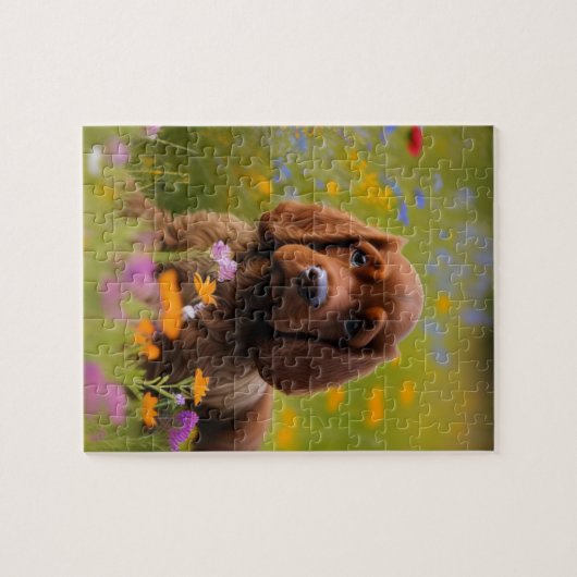 Puzzle Cocker Spaniel (Horizontal)