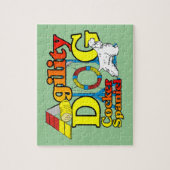 Puzzle Cocker Spaniel Agilité (Vertical)