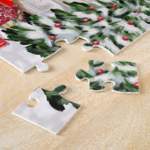 Puzzle Cocker Spaniel Chien Noël (Côté)