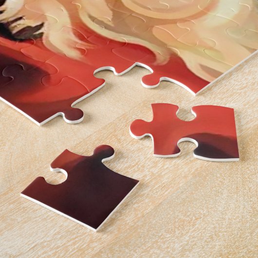 Puzzle Cocker Spaniel Christmas (Côté)