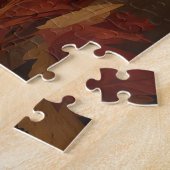 Puzzle Cocker Spaniel Puppy Automne Citrouille de plaisir (Côté)
