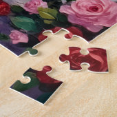 Puzzle Cocker Spaniel Saint-Valentin (Côté)