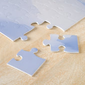 Puzzle Cocker Spaniel Village enneigé Art de Noël (Côté)