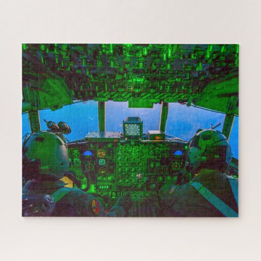 Puzzle COCKPIT C-130H HERCULES (16 x 20 POUCES) (Horizontal)