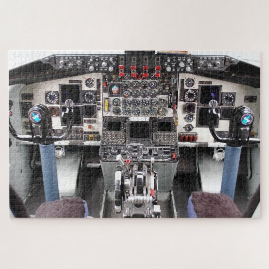 Puzzle cockpit de l'avion (Horizontal)