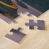 Puzzle Cocktail atomique futuriste du milieu du siècle (Côté)