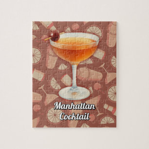 Puzzle Cocktail Manhattan