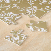 Puzzle Cocoa and Cream Damask (Côté)