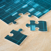 Puzzle Codage et code génétique d'ADN comme Science (Côté)