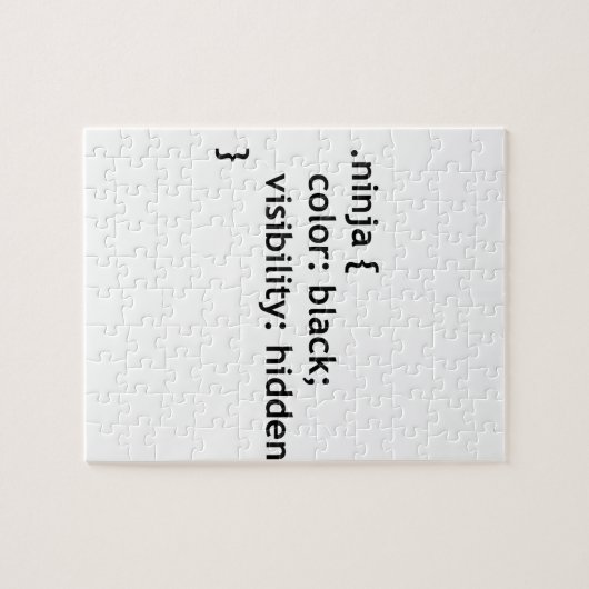 Puzzle code ninja, script (Horizontal)