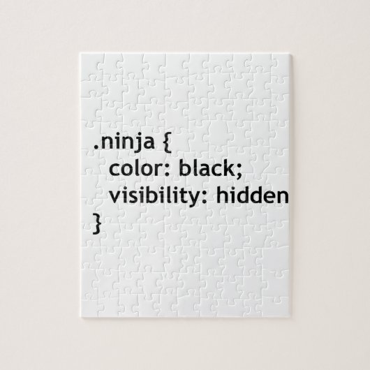 Puzzle code ninja, script (Vertical)