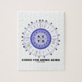 Puzzle Codé pour les acides aminés (ADN de code (Vertical)