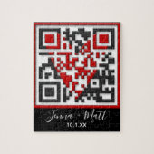 Puzzle Code QR - Me marierez-vous une proposition avec 3D (Vertical)