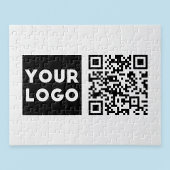 Puzzle Code QR modifiable et logo ou image de votre entre