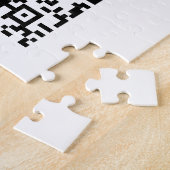 Puzzle Code QR modifiable et logo ou image de votre entre (Côté)