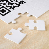 Puzzle Code QR modifiable & Votre logo ou image d'entrepr (Côté)