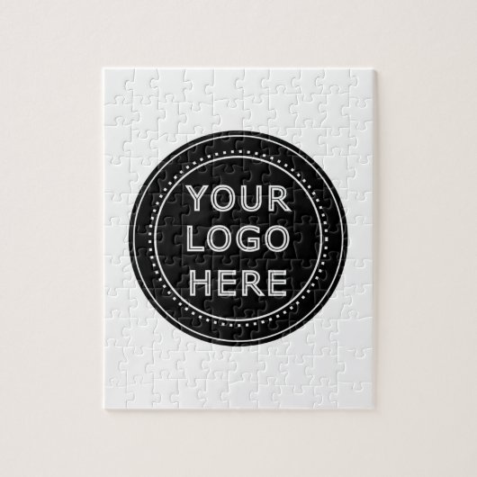 Puzzle Code QR noir élégant et élégant (Vertical)