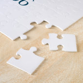 Puzzle code QR personnalisé simple ajoutez votre nom text (Côté)