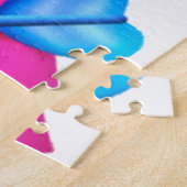 Puzzle Coeur avec flèche - Emoji (Côté)