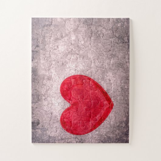 Puzzle Coeur chaulé (Vertical)