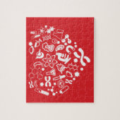 Puzzle Coeur de l'espace et de la Science (Vertical)