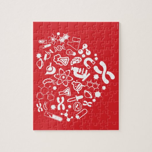 Puzzle Coeur de l'espace et de la Science (Vertical)