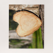 Puzzle coeur en bois (Vertical)