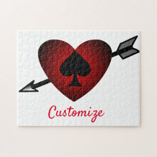 Puzzle Coeur mignon Black Spade Thunder_Cove