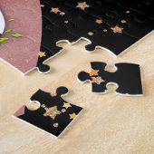 Puzzle Coeur mignon d'ours panda pour des amoureux des (Côté)