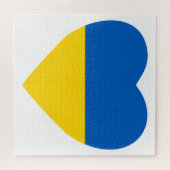 Puzzle Coeur Ukraine (Horizontal)