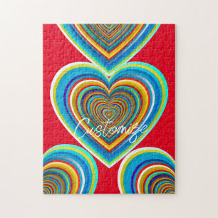 Puzzle Coeur valentin multicolore Thunder_Cove