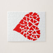 Puzzle Coeurs affectueux (Horizontal)