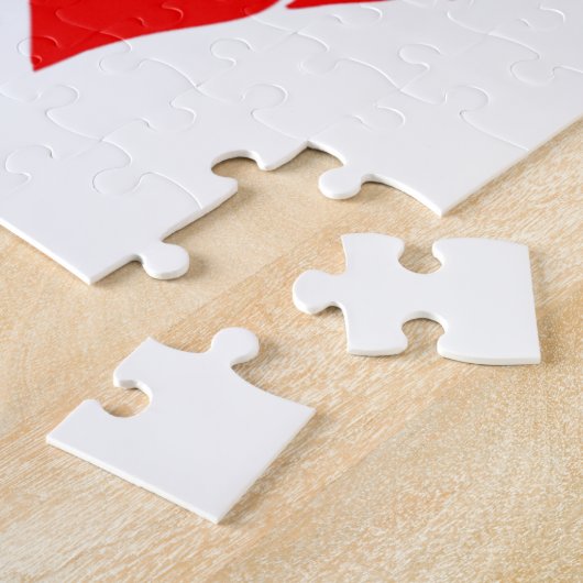 Puzzle Coeurs affectueux (Côté)