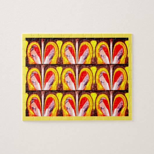 Puzzle Coeurs chanceux (Horizontal)