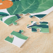 Puzzle Coeurs colorés personnalisés (Côté)