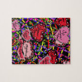Puzzle Coeurs d'amour (Horizontal)