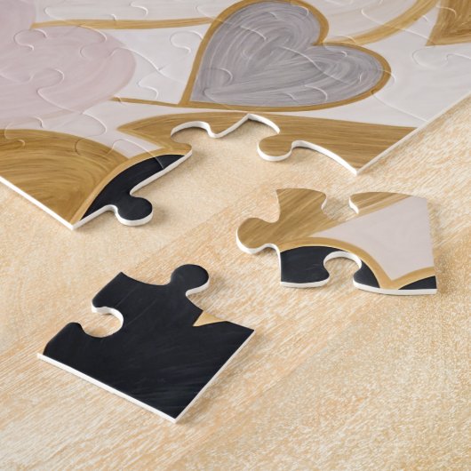 Puzzle Coeurs d'amour (Côté)