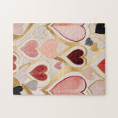 Puzzle Coeurs d'amour (Horizontal)