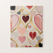 Puzzle Coeurs d'amour (Vertical)