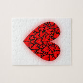 Puzzle Coeurs d'amour (Horizontal)