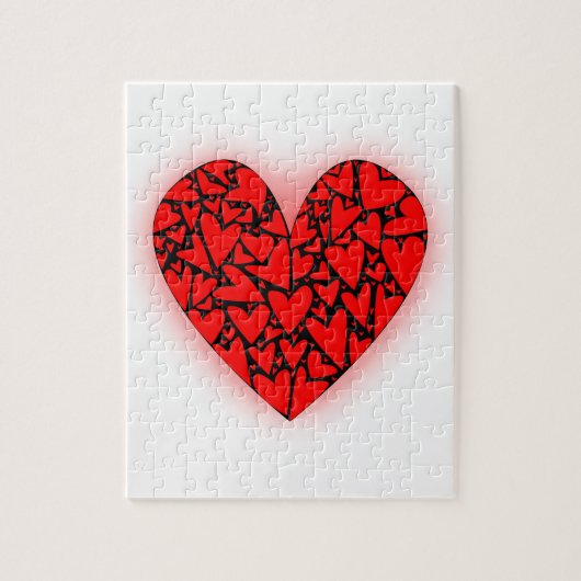 Puzzle Coeurs d'amour (Vertical)