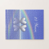 Puzzle Coeurs d'argent du 25e anniversaire (Horizontal)
