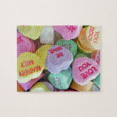Puzzle Coeurs de bonbons (Horizontal)