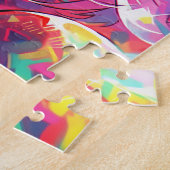 Puzzle Coeurs de fille Anime (Côté)